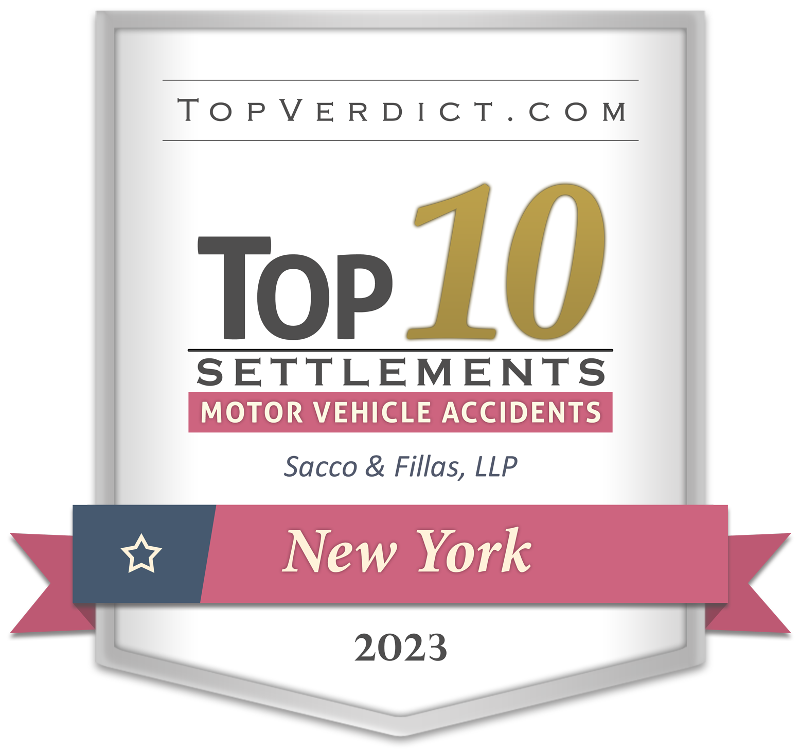 Top 10 Motor Vehicle Accident Settlements — New York 2023