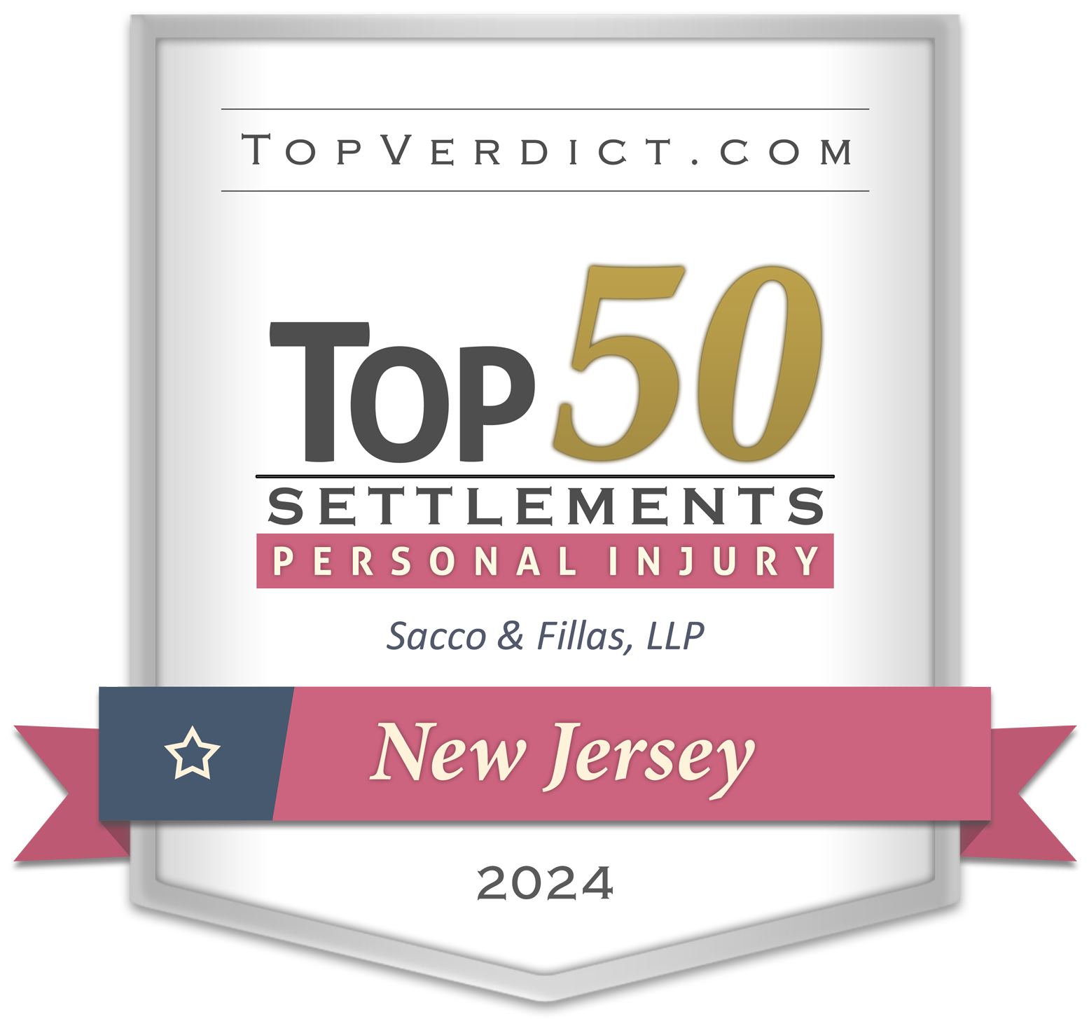 Top 50 Personal Injury Settlements — New Jersey 2024